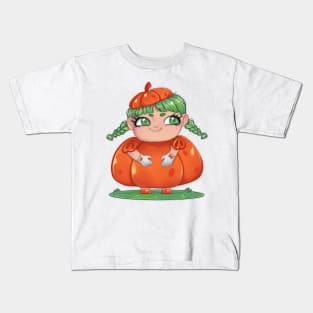 Cute pumpkin costume Kids T-Shirt